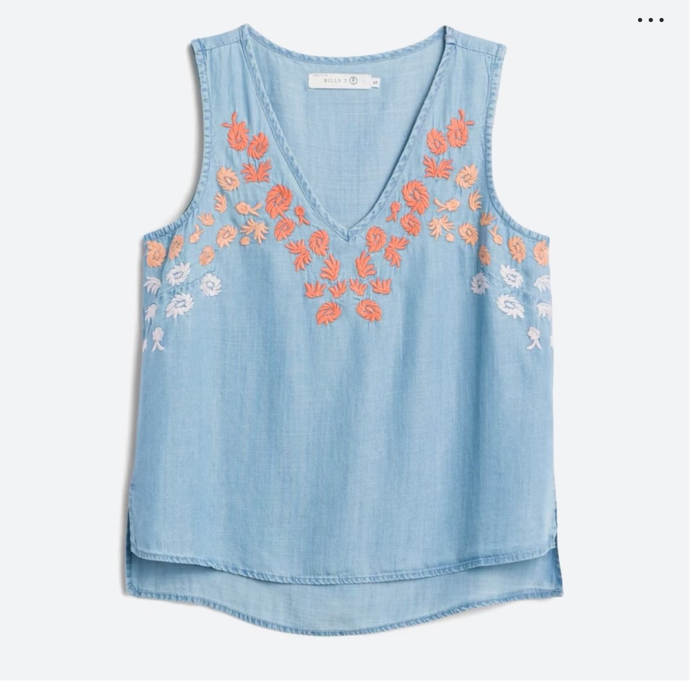 Billy T Molly Embroidered Tank